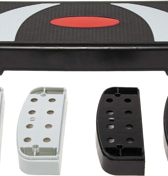 BalanceForm Aerobic Stepper- The Perfect Home Gym Step Platform adjustable