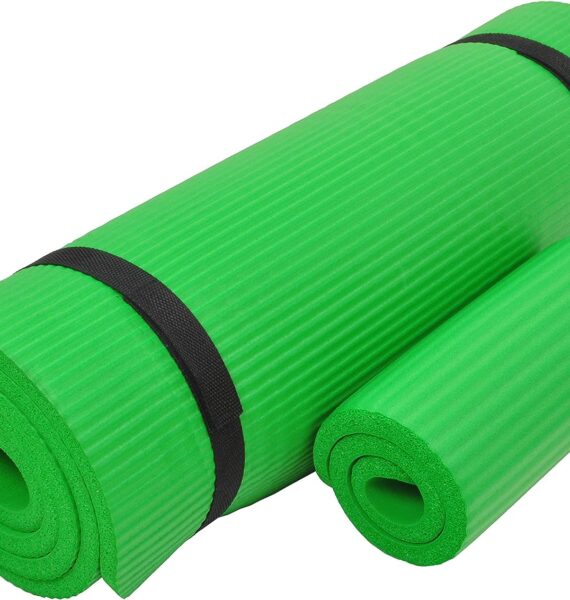 Everyday Essentials Yoga Mat for Home Gym Workouts green
