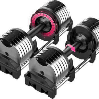 Finer Form Adjustable Dumbbells workout home gym set
