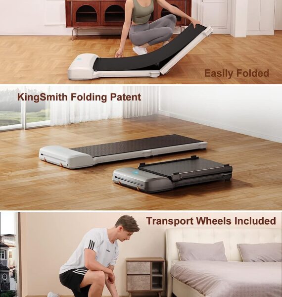 Home Gym Fitness with the KingSmith Walking Pad foldable