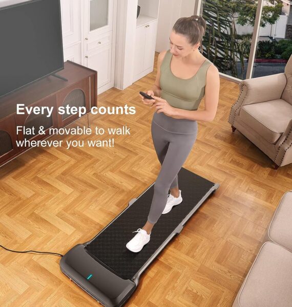 Home Gym Fitness with the KingSmith Walking Pad space saver