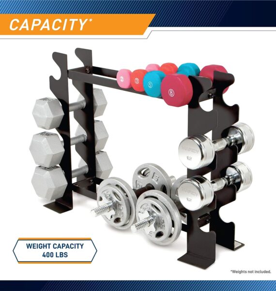 Marcy Compact Dumbbell Rack Free Weight Stand
