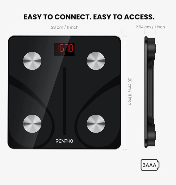 RENPHO Smart Scale for Body Weight easy tracking