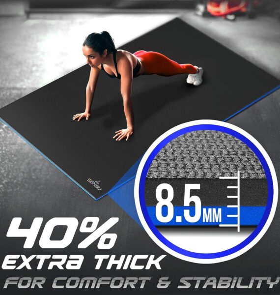 large exercise mat for home gym sensu