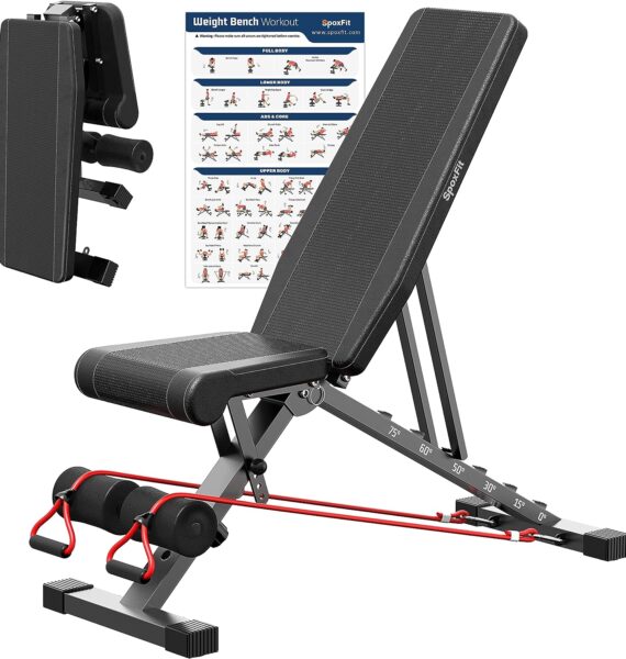 workout bench from SpoxFit home gym equipment
