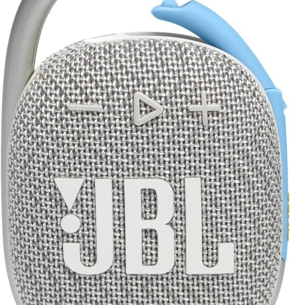 JBL Clip 4- Portable Speaker with Bluetooth white
