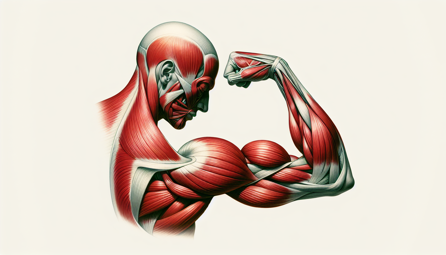 Anatomy of the triceps muscle group